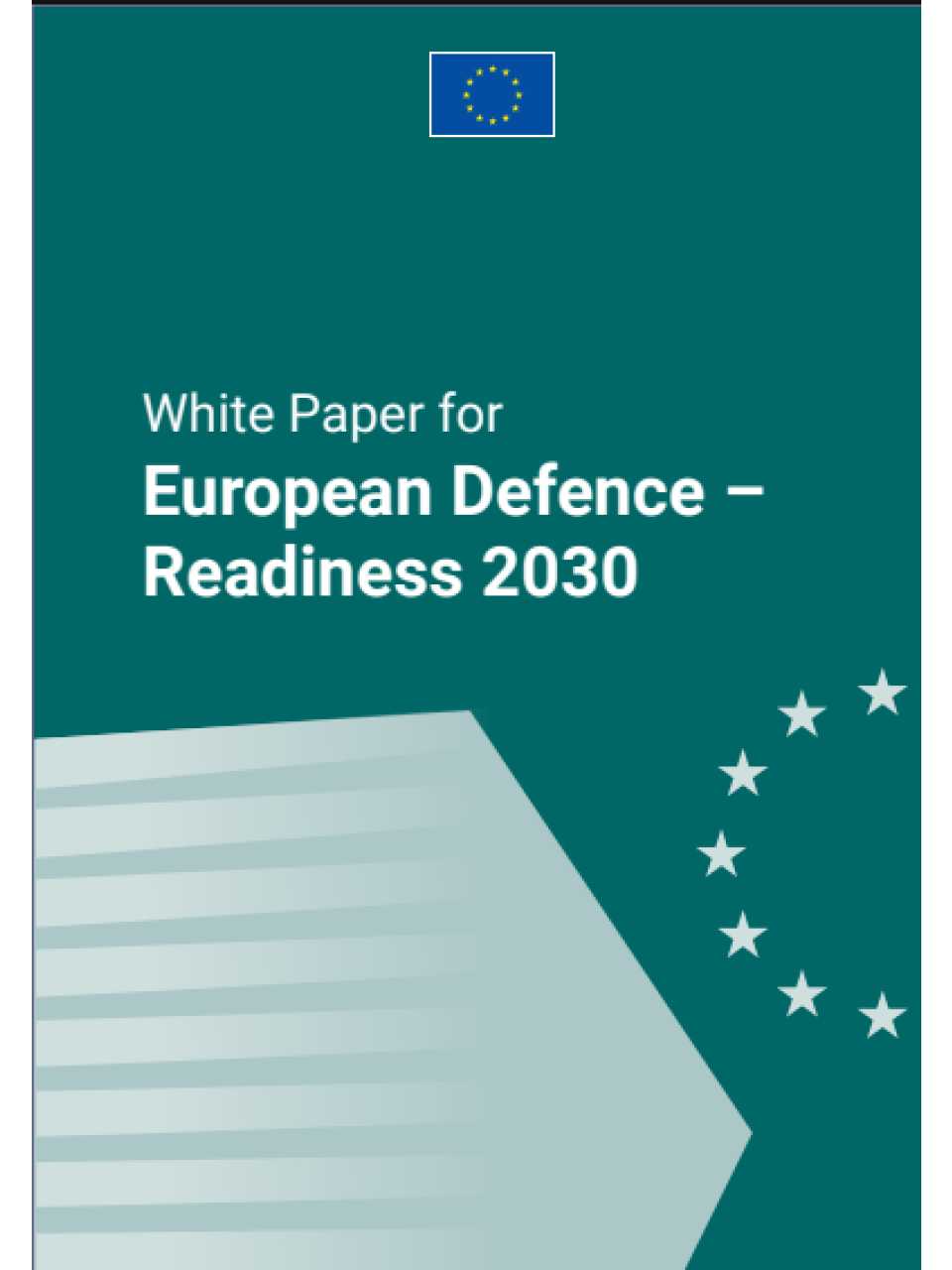 White paper for european defence – readiness 2030